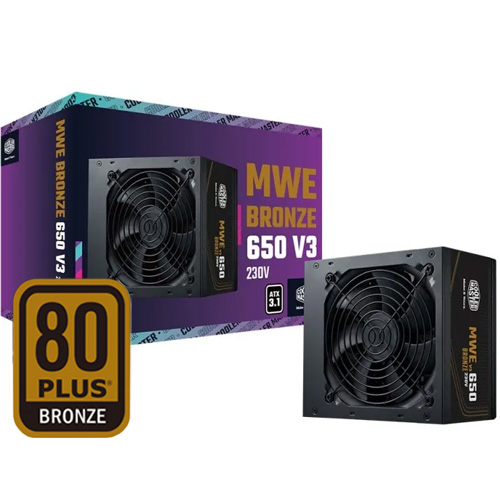 Cooler Master MWE V3 650W ATX 3.1 BRONZE